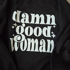 Black Graphic Women's Top